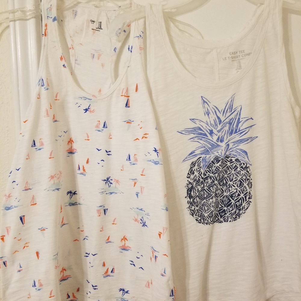 Gap Cotton Tank Tops